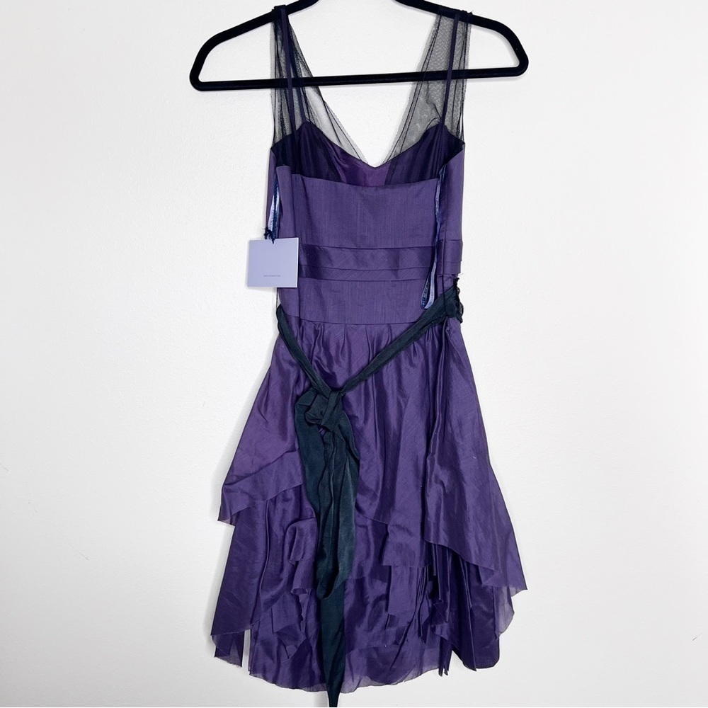 NWT Lavender Label by Vera Wang Women Purple Cocktail Dress 6 New - Picture 7 of 7